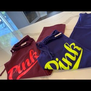 Victoria’s Secret boyfriend fit sweatpants 2pairs